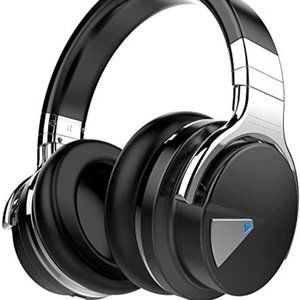 COWIN E7 Active Noise Cancelling BT Headphones Blk